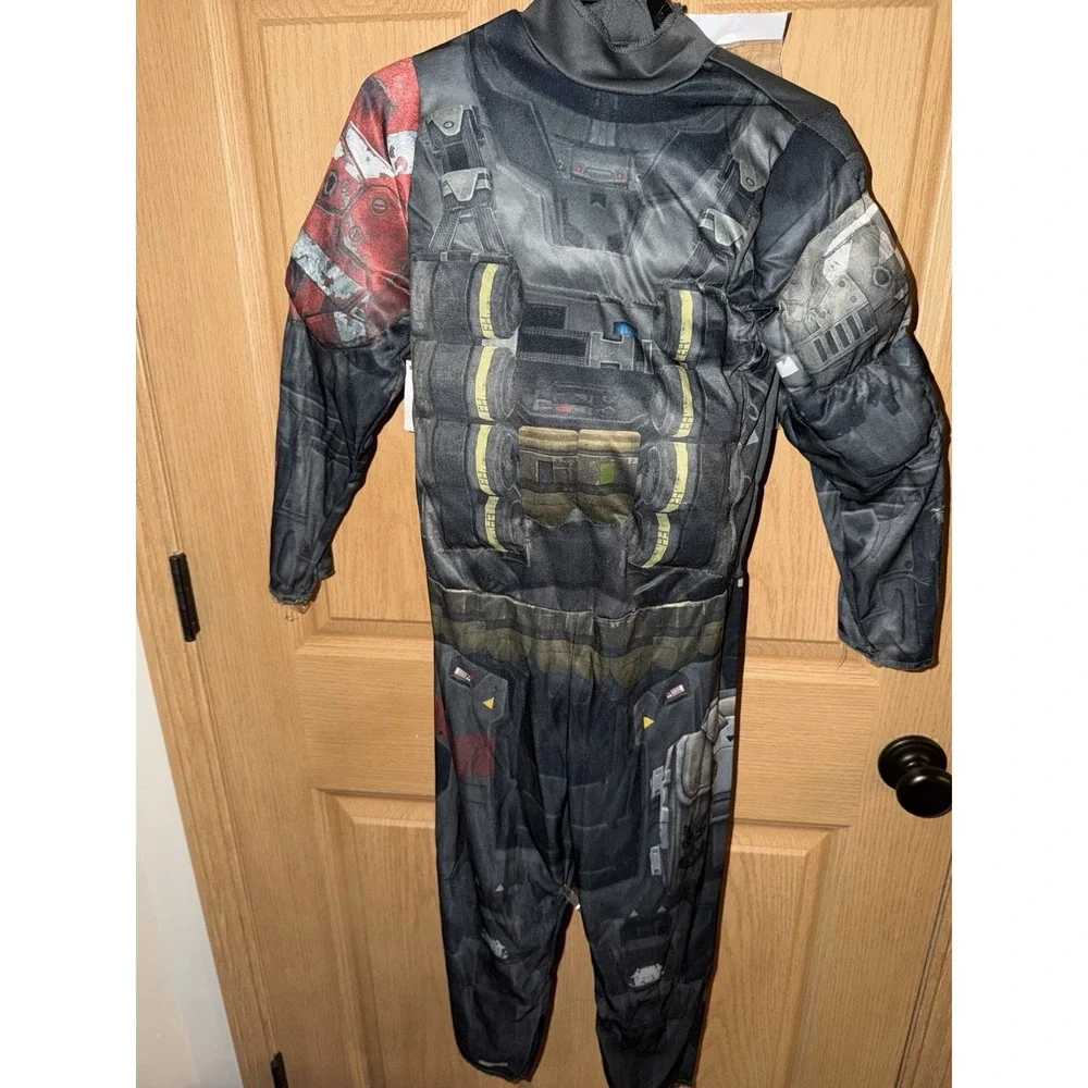 Halo Spartan Emile Kids Small 4 6 Muscle Chest Halloween Costume